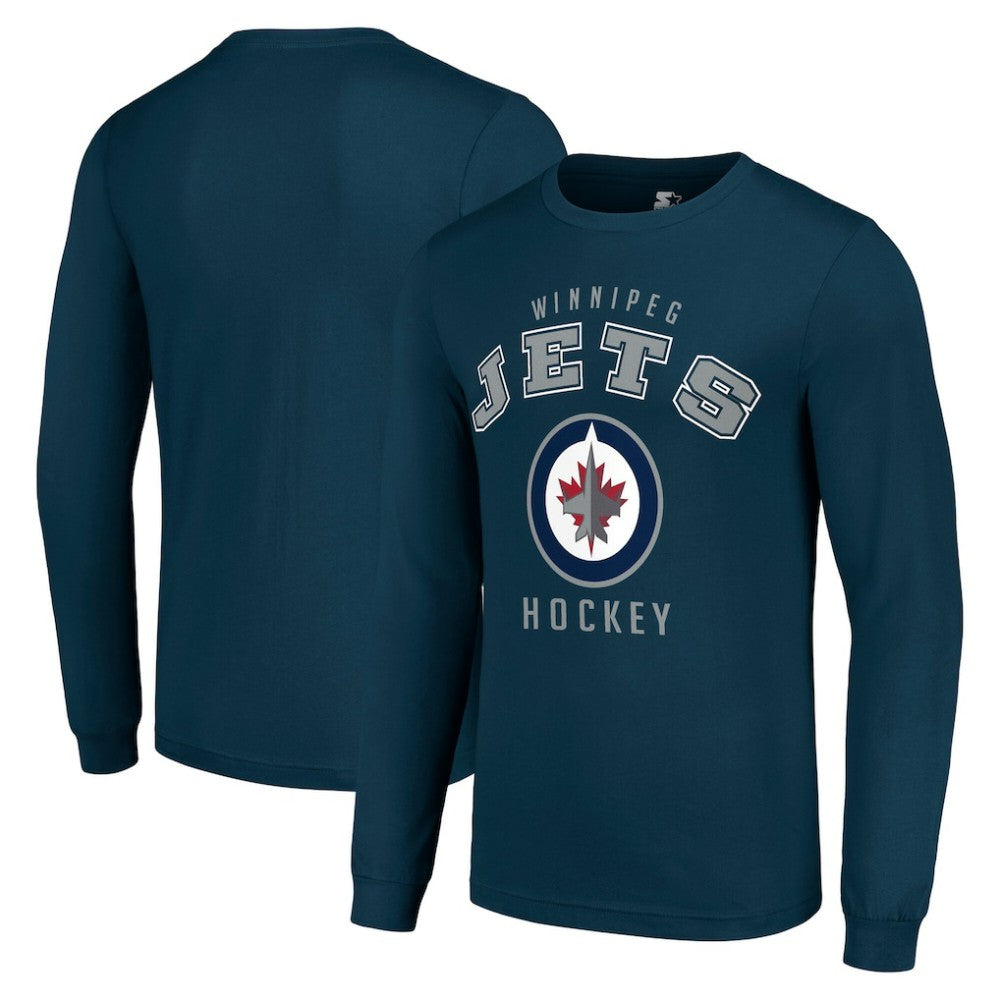 NHL Winnipeg Jets Starter Logo Long Sleeve T-Shirt