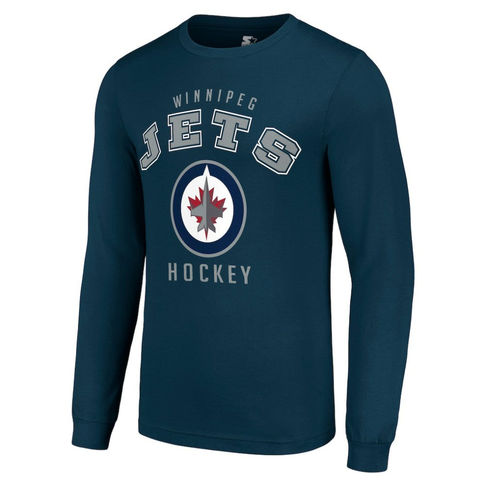 NHL Winnipeg Jets Starter Logo Long Sleeve T-Shirt