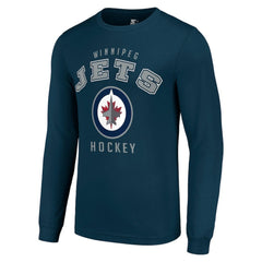 NHL Winnipeg Jets Starter Logo Long Sleeve T-Shirt