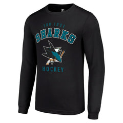 NHL San Jose Sharks Starter Logo Long Sleeve T-Shirt