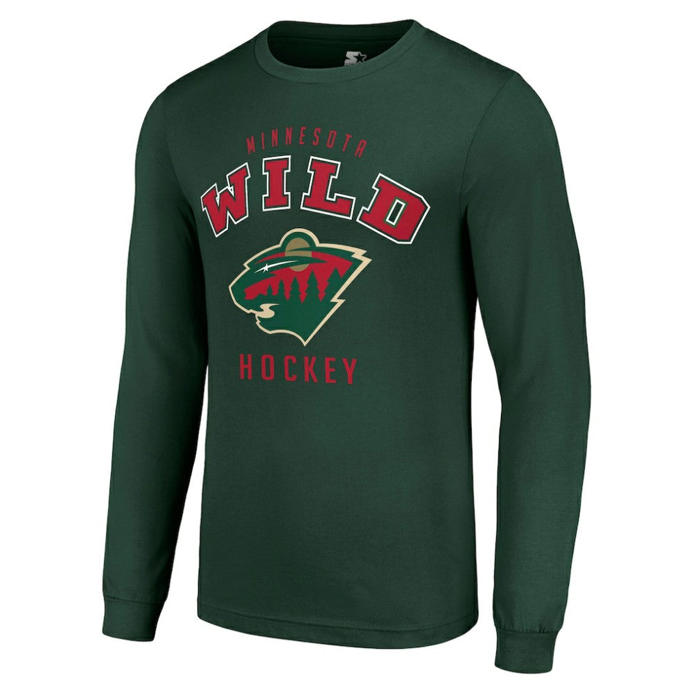 NHL Minnesota Wild Starter Logo Long Sleeve T-Shirt