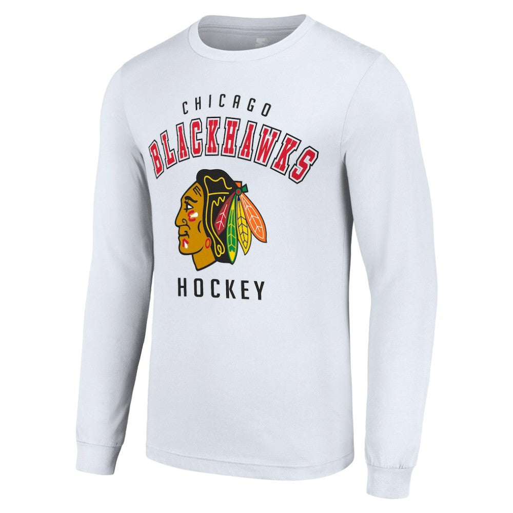 NHL Chicago Blackhawks Starter Logo Long Sleeve T-Shirt