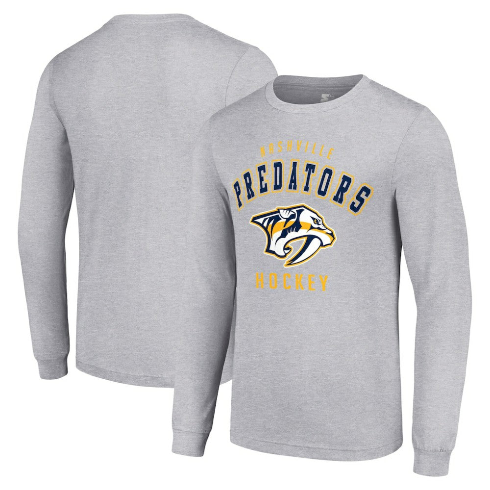 NHL Nashville Predators Starter Logo Long Sleeve T-Shirt