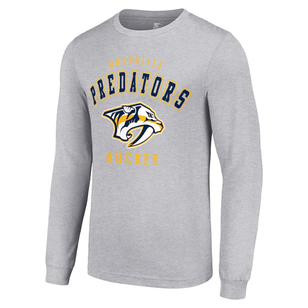 NHL Nashville Predators Starter Logo Long Sleeve T-Shirt