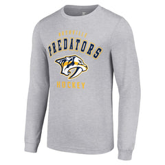 NHL Nashville Predators Starter Logo Long Sleeve T-Shirt