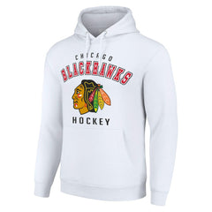 NHL Chicago Blackhawks Starter Logo Pullover Hoodie