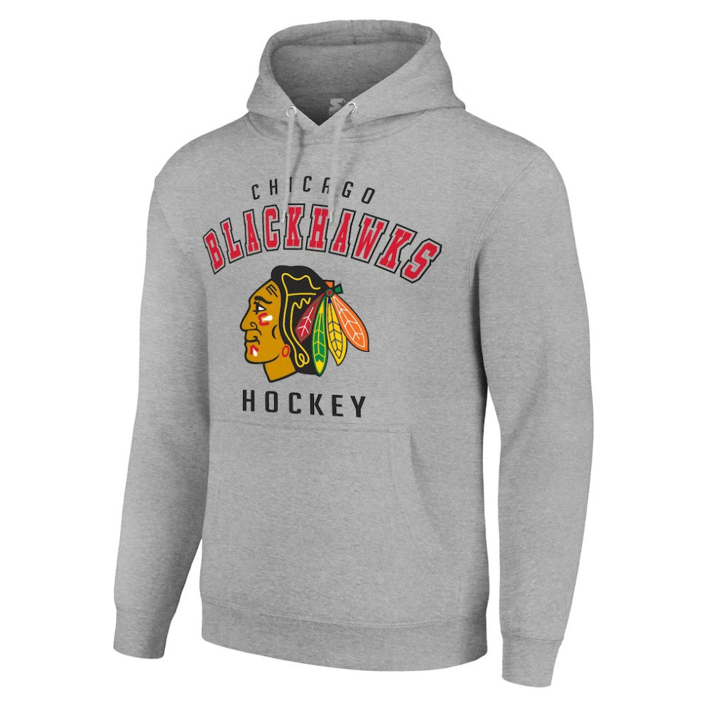 NHL Chicago Blackhawks Starter Logo Pullover Hoodie