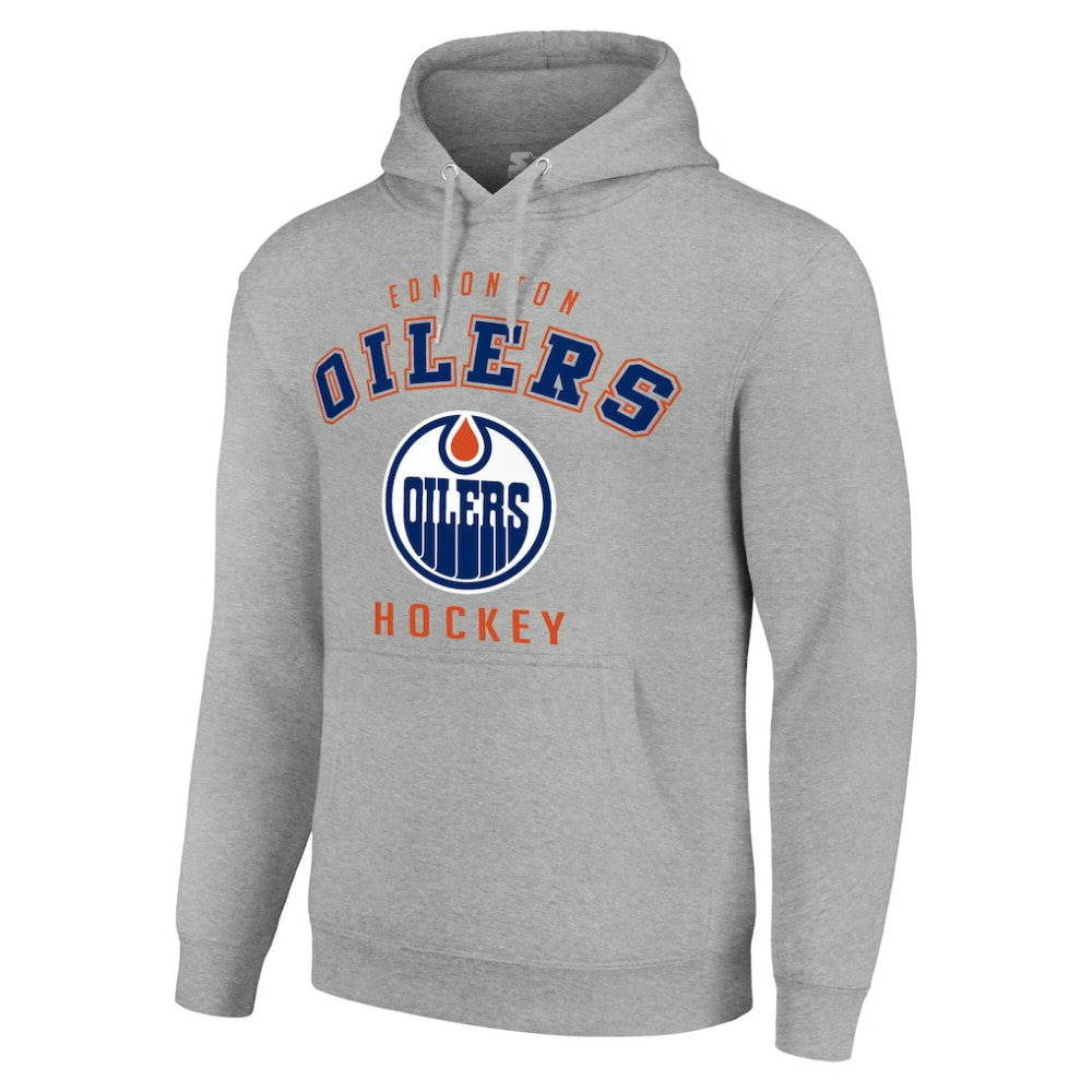 NHL Edmonton Oilers Starter Logo Pullover Hoodie