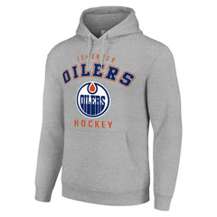 NHL Edmonton Oilers Starter Logo Pullover Hoodie