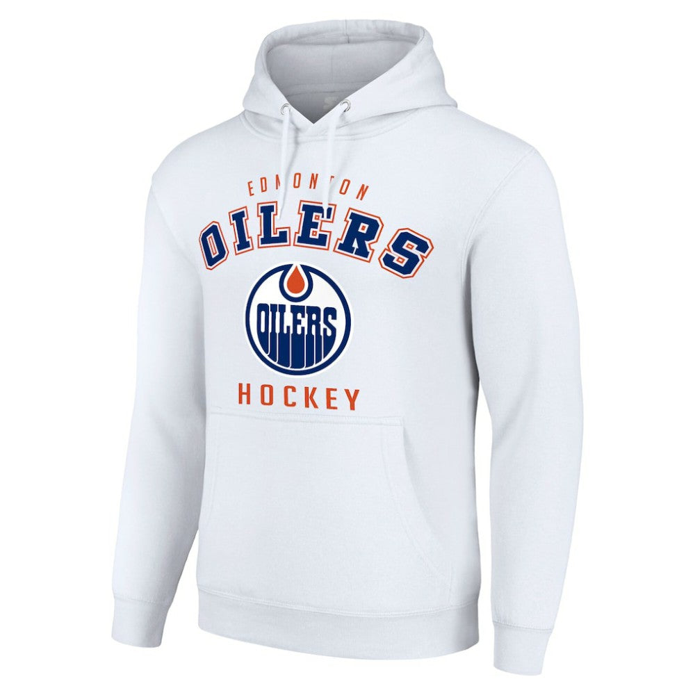 NHL Edmonton Oilers Starter Logo Pullover Hoodie
