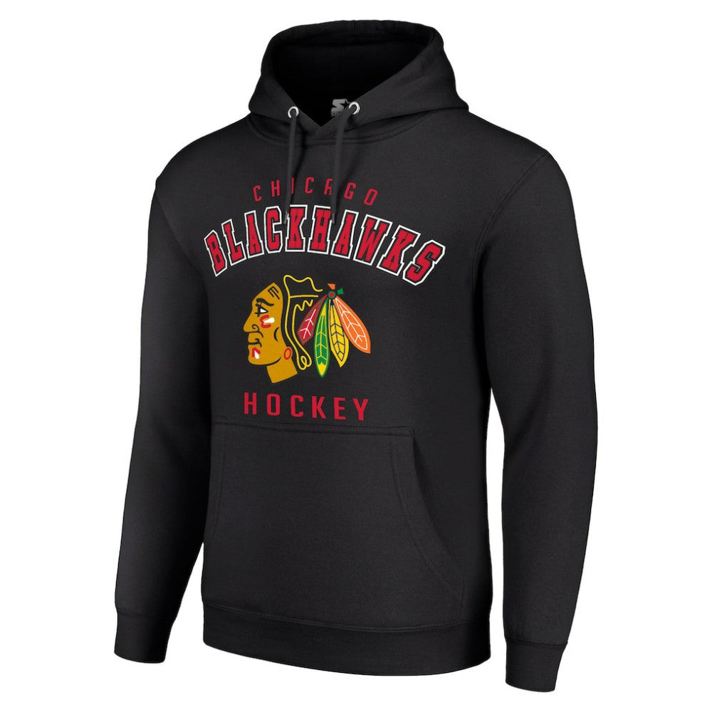 NHL Chicago Blackhawks Starter Logo Pullover Hoodie
