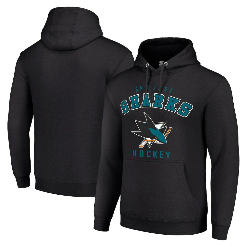 NHL San Jose Sharks Starter Logo Pullover Hoodie