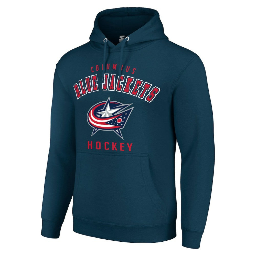 NHL Columbus Blue Jackets Starter Logo Pullover Hoodie