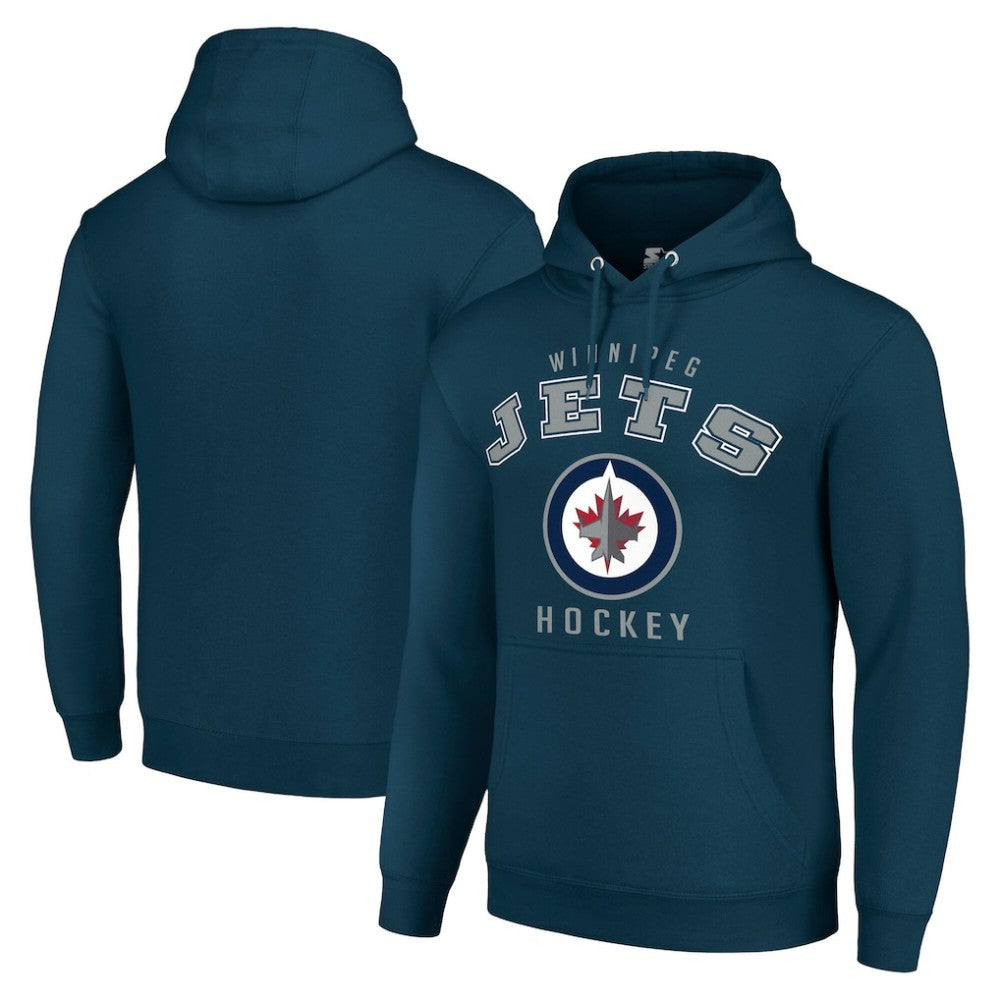 NHL Winnipeg Jets Starter Logo Pullover Hoodie