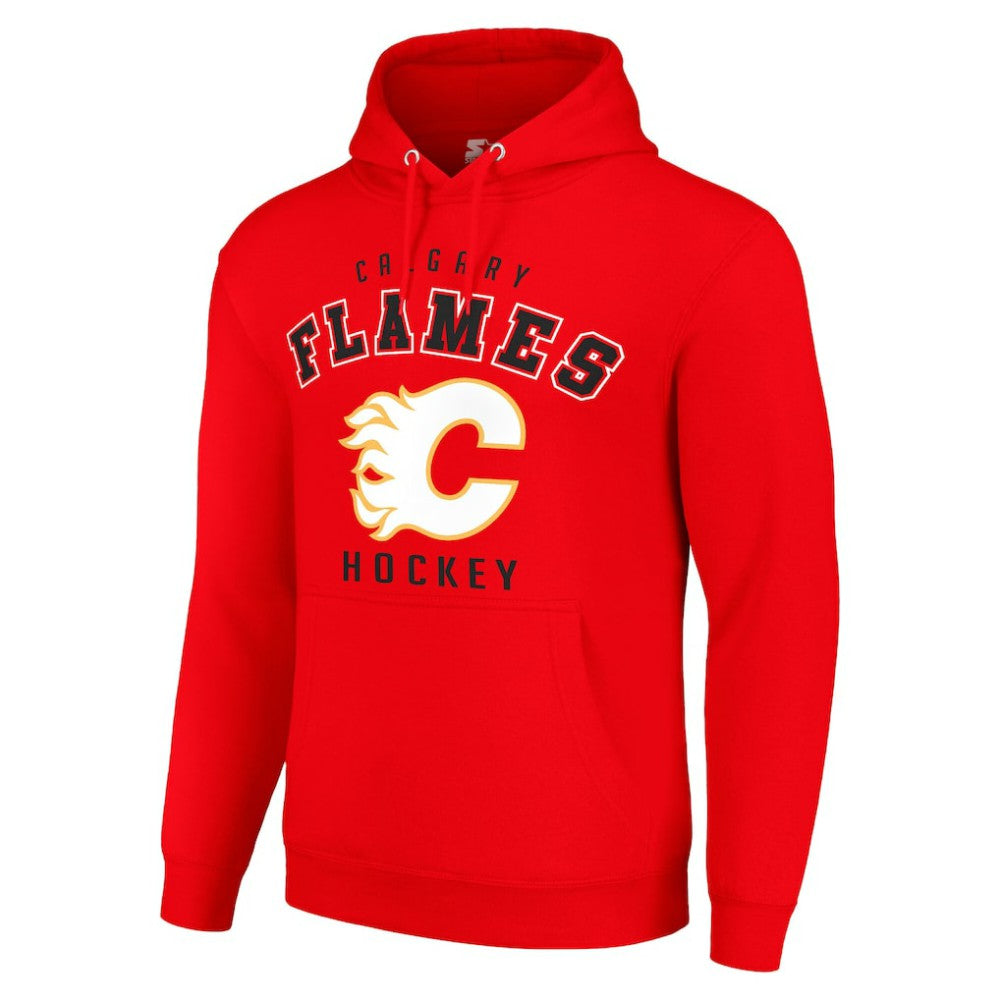 NHL Calgary Flames Starter Logo Pullover Hoodie