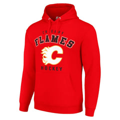 NHL Calgary Flames Starter Logo Pullover Hoodie