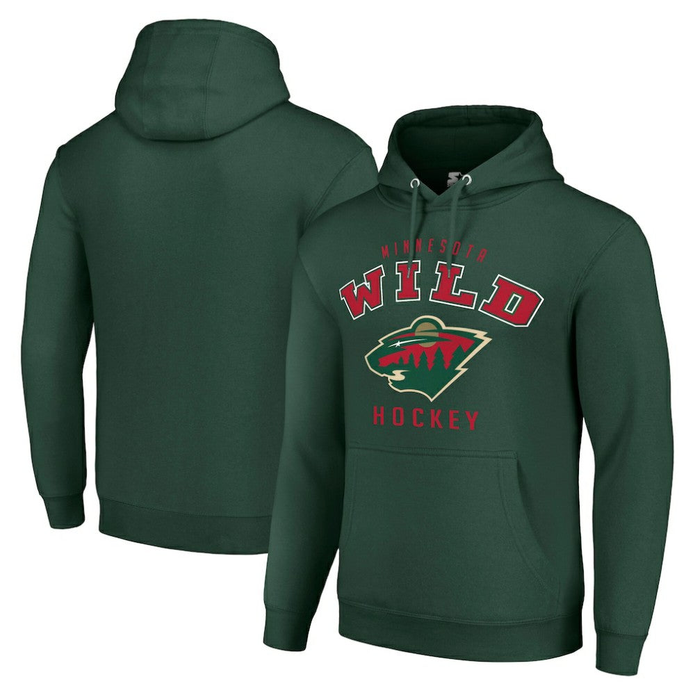 NHL Minnesota Wild Starter Logo Pullover Hoodie