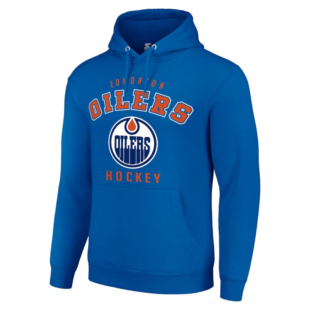 NHL Edmonton Oilers Starter Logo Pullover Hoodie
