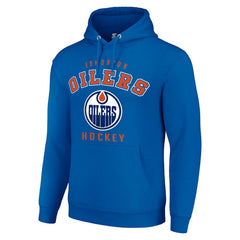 NHL Edmonton Oilers Starter Logo Pullover Hoodie
