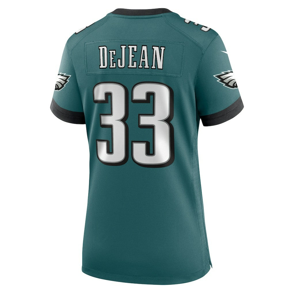 Cooper DeJean  Women's Team Game Jersey - Philadelphia Eagles Jerseys