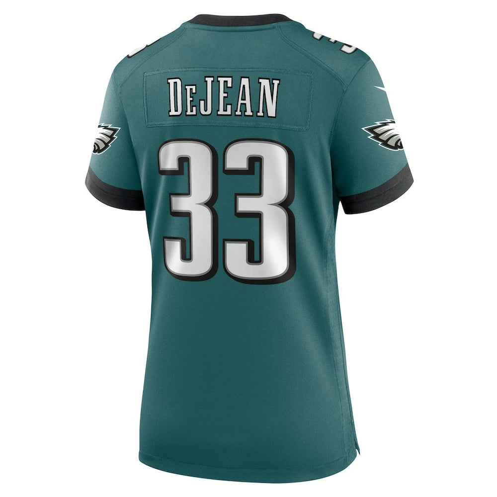 Cooper DeJean  Women's Team Game Jersey - Philadelphia Eagles Jerseys