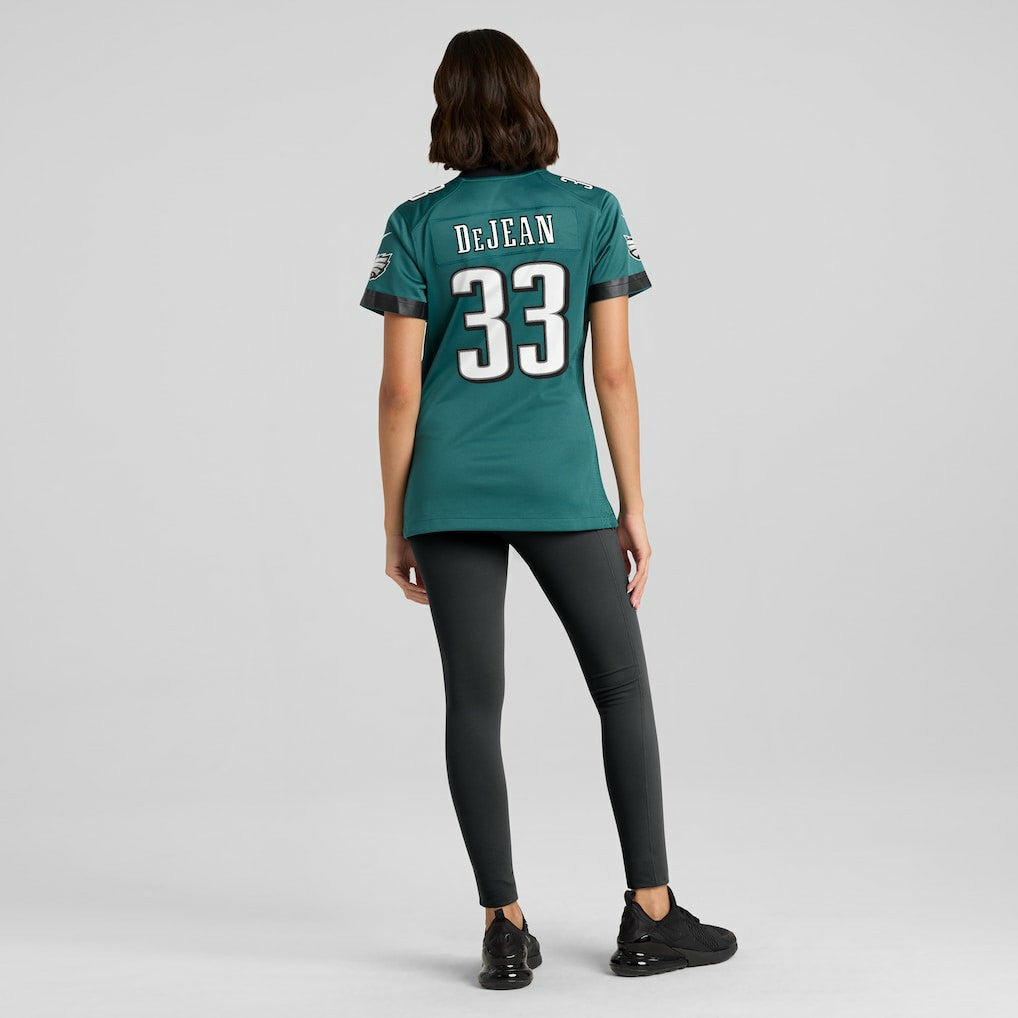 Cooper DeJean  Women's Team Game Jersey - Philadelphia Eagles Jerseys