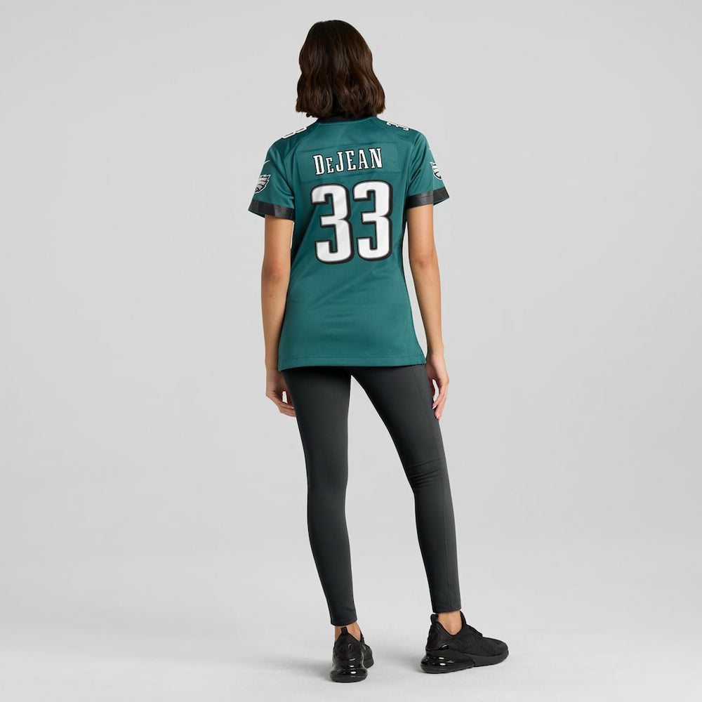 Cooper DeJean  Women's Team Game Jersey - Philadelphia Eagles Jerseys
