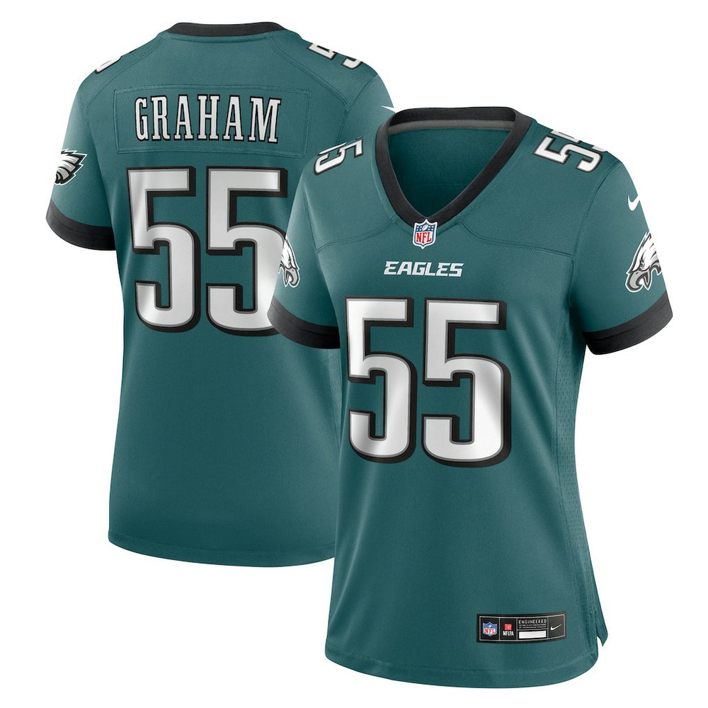 Brandon Graham  Women's Team Game Jersey - Philadelphia Eagles Jerseys
