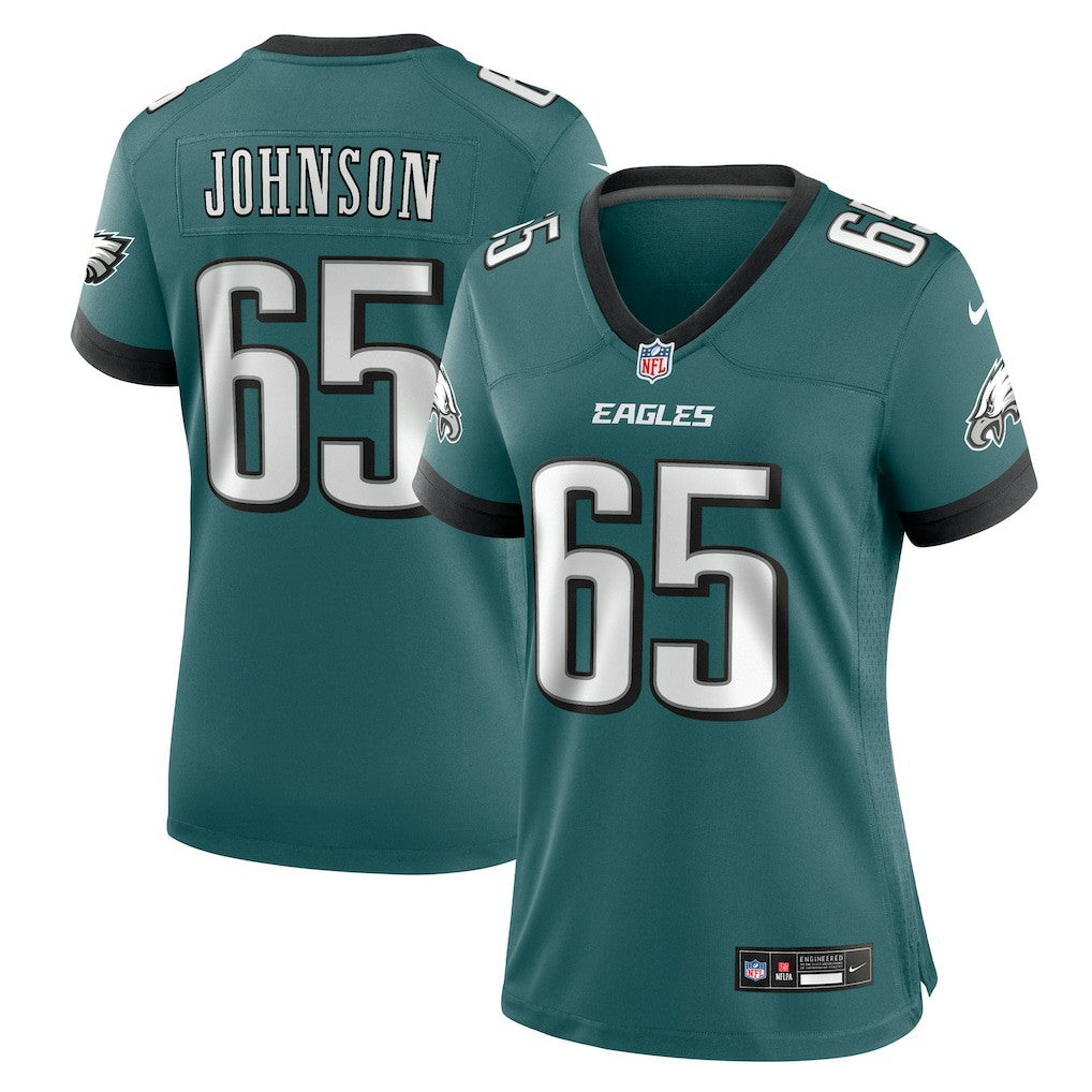 Lane Johnson  Women's Team Game Jersey - Philadelphia Eagles Jerseys