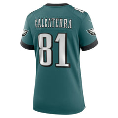 Grant Calcaterra  Women's Team Game Jersey - Philadelphia Eagles Jerseys