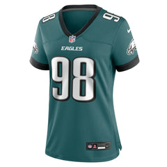 Jalen Carter  Women's Team Game Jersey - Philadelphia Eagles Jerseys