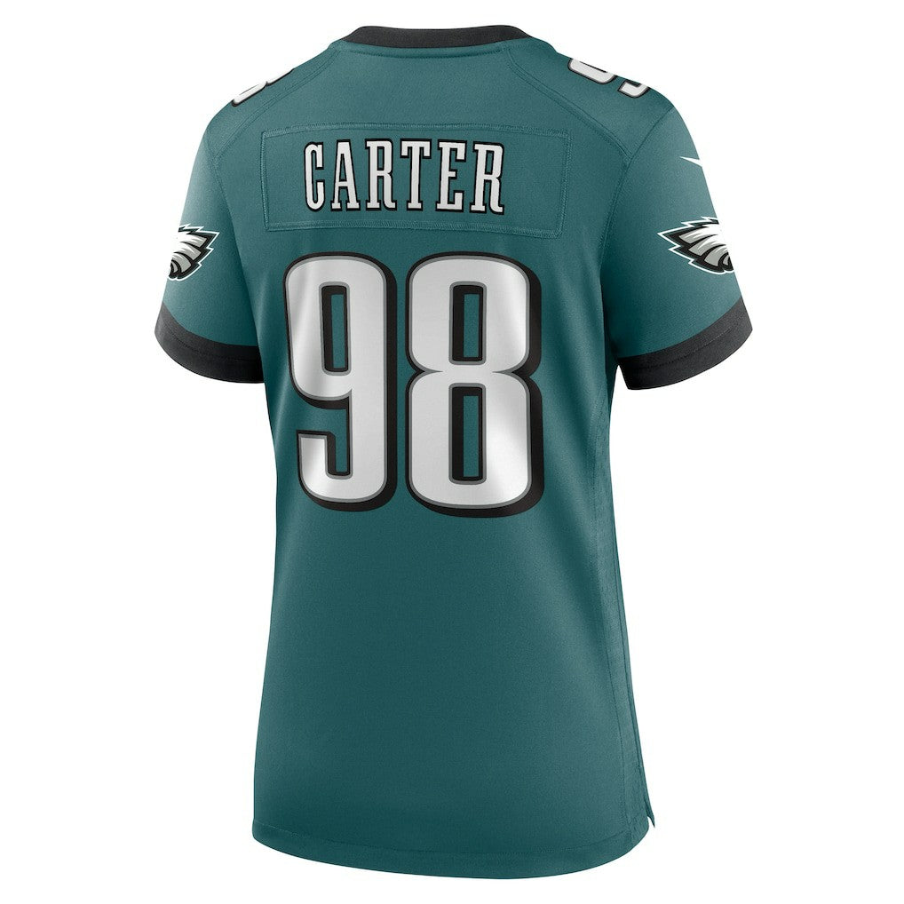 Jalen Carter  Women's Team Game Jersey - Philadelphia Eagles Jerseys