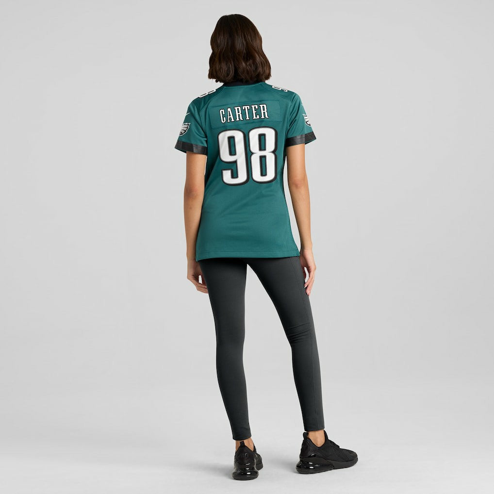 Jalen Carter  Women's Team Game Jersey - Philadelphia Eagles Jerseys