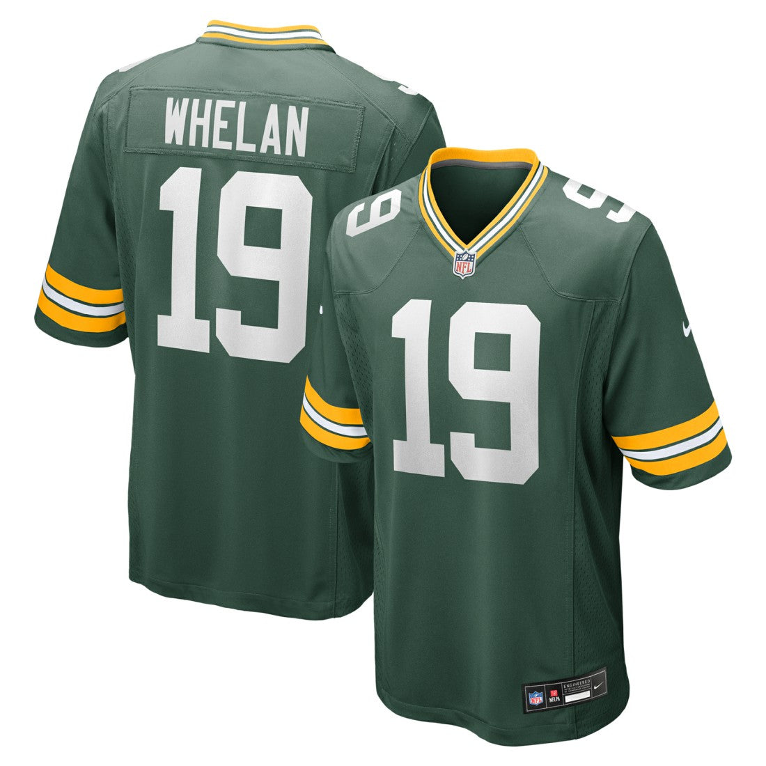 Daniel Whelan  Game Jersey - Green Bay Packers Jerseys