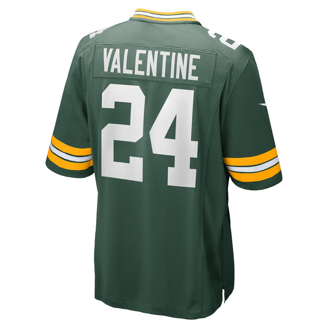 Carrington Valentine  Game Jersey - Green Bay Packers Jerseys