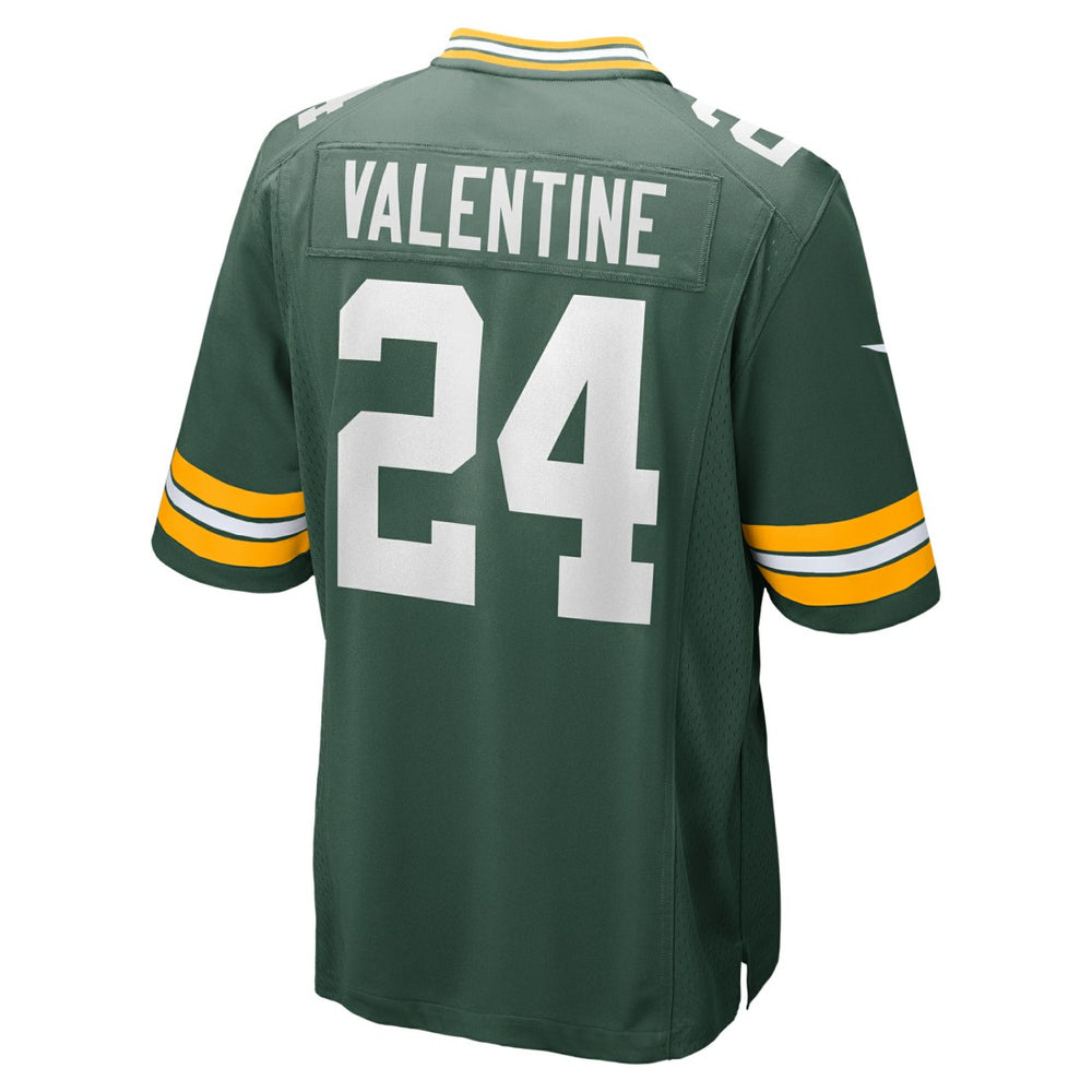 Carrington Valentine  Game Jersey - Green Bay Packers Jerseys