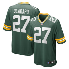 Kitan Oladapo  Game Jersey - Green Bay Packers Jerseys