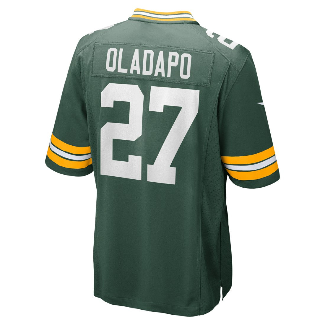 Kitan Oladapo  Game Jersey - Green Bay Packers Jerseys