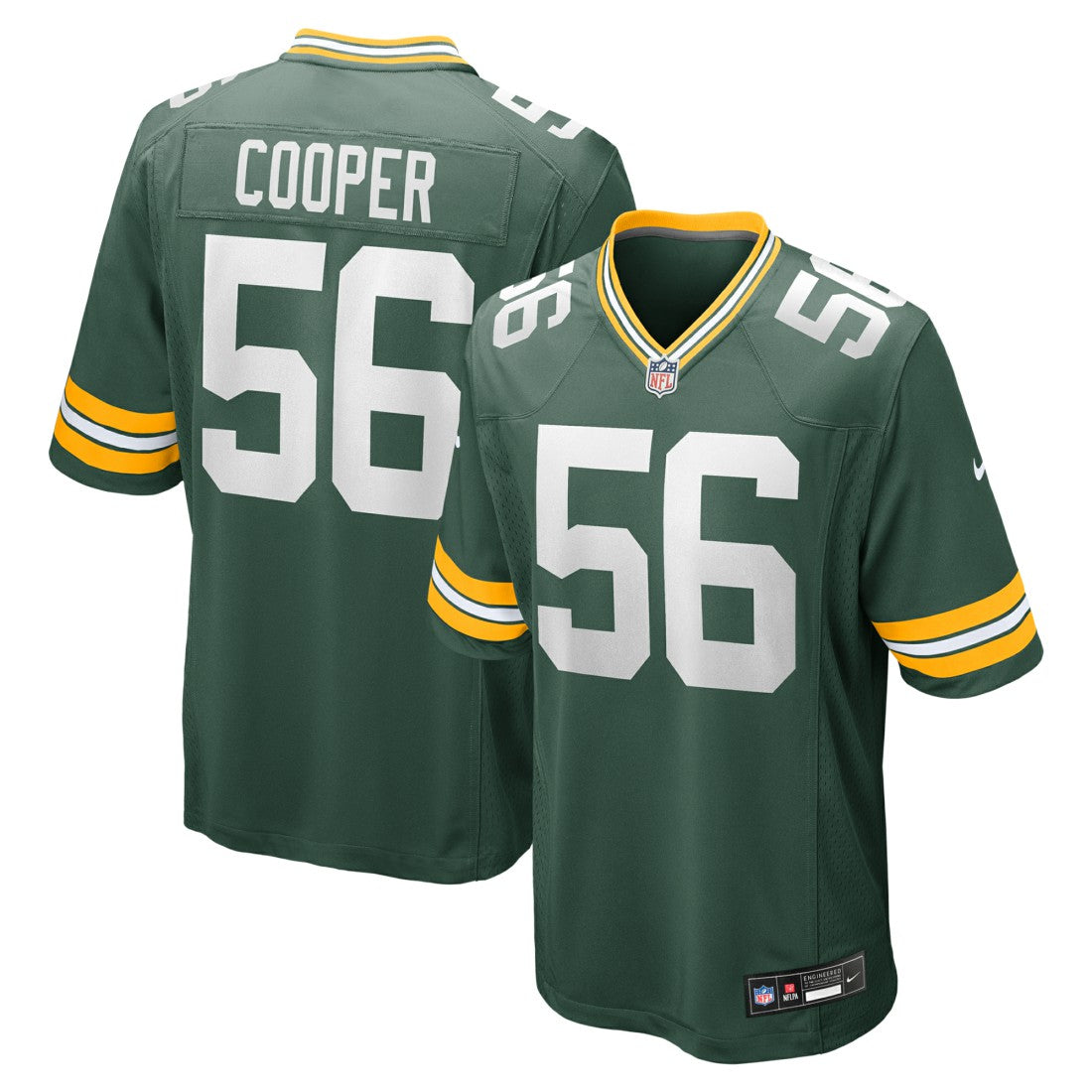 Edgerrin Cooper  Game Jersey - Green Bay Packers Jerseys