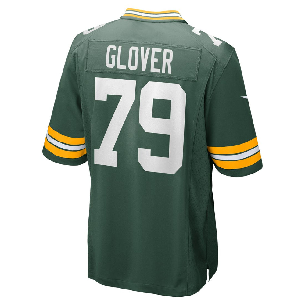 Travis Glover  Game Jersey - Green Bay Packers Jerseys