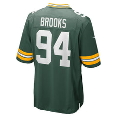 Karl Brooks  Game Jersey - Green Bay Packers Jerseys