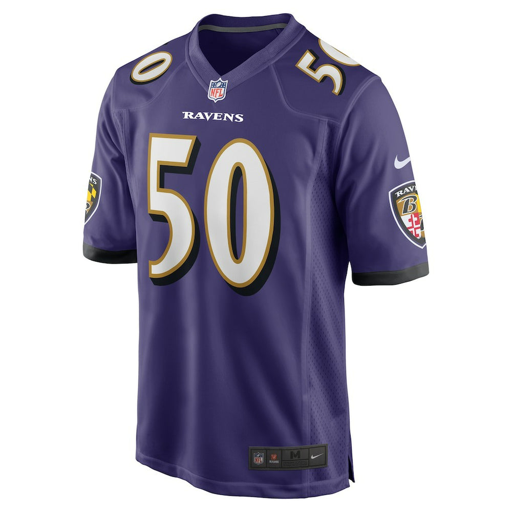 Adisa Isaac  Team Game Jersey - Baltimore Ravens Jerseys
