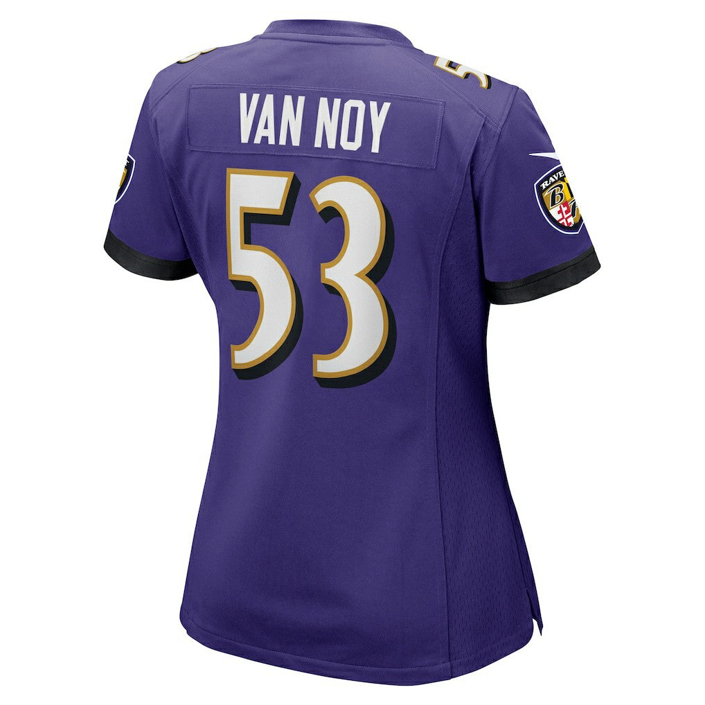 Kyle Van Noy  Women's Game Jersey - Baltimore Ravens Jerseys