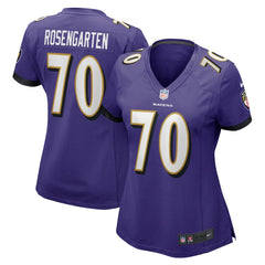 Roger Rosengarten  Women's Game Jersey - Baltimore Ravens Jerseys