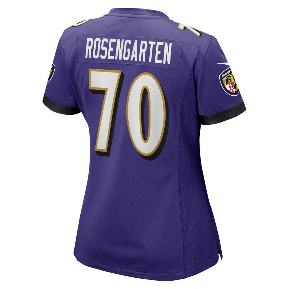 Roger Rosengarten  Women's Game Jersey - Baltimore Ravens Jerseys