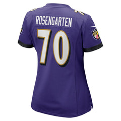 Roger Rosengarten  Women's Game Jersey - Baltimore Ravens Jerseys