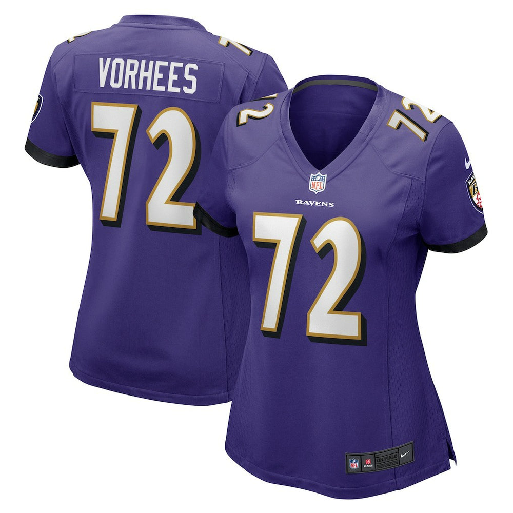 Andrew Vorhees  Women's Game Jersey - Baltimore Ravens Jerseys