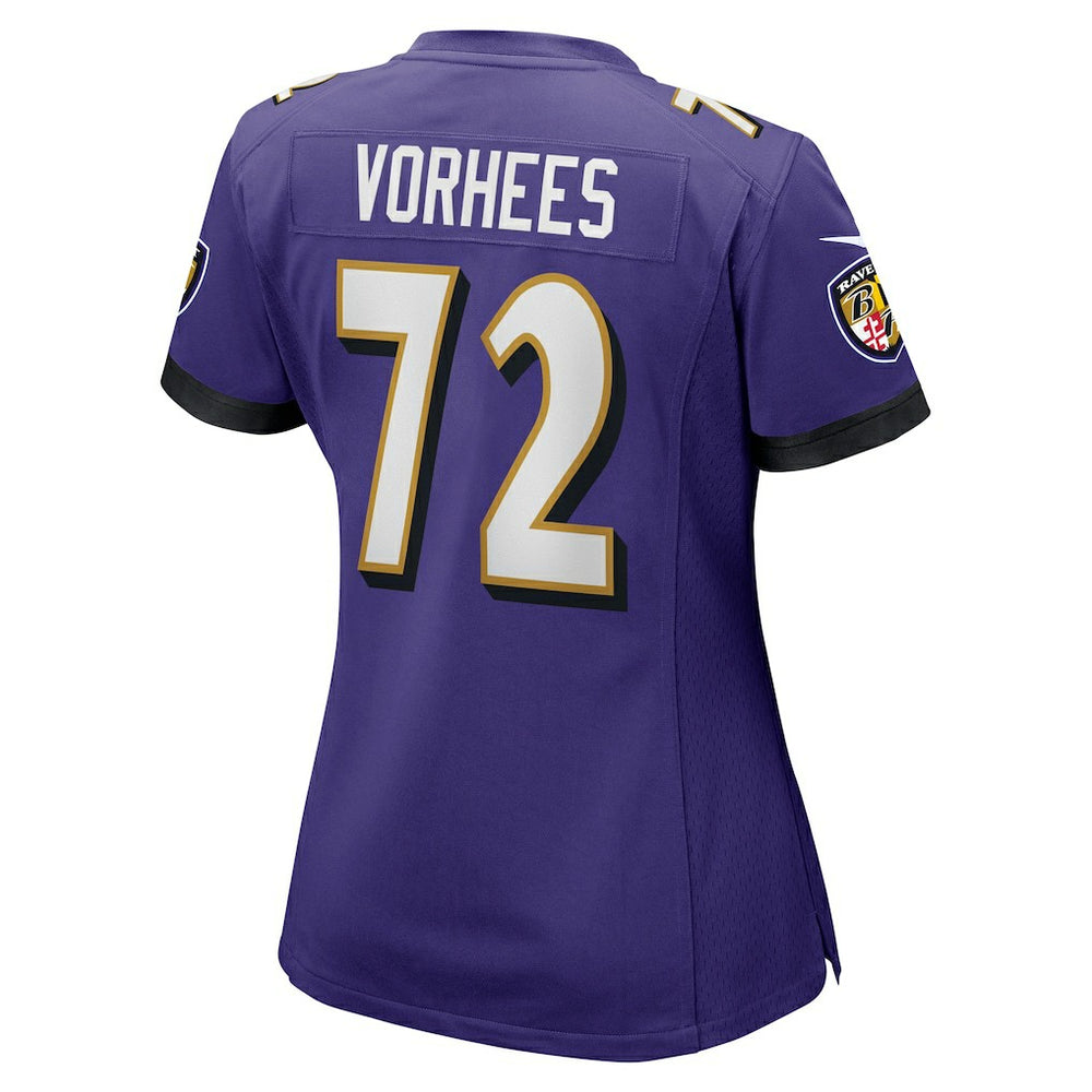 Andrew Vorhees  Women's Game Jersey - Baltimore Ravens Jerseys