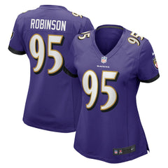 Tavius Robinson  Women's Game Jersey - Baltimore Ravens Jerseys