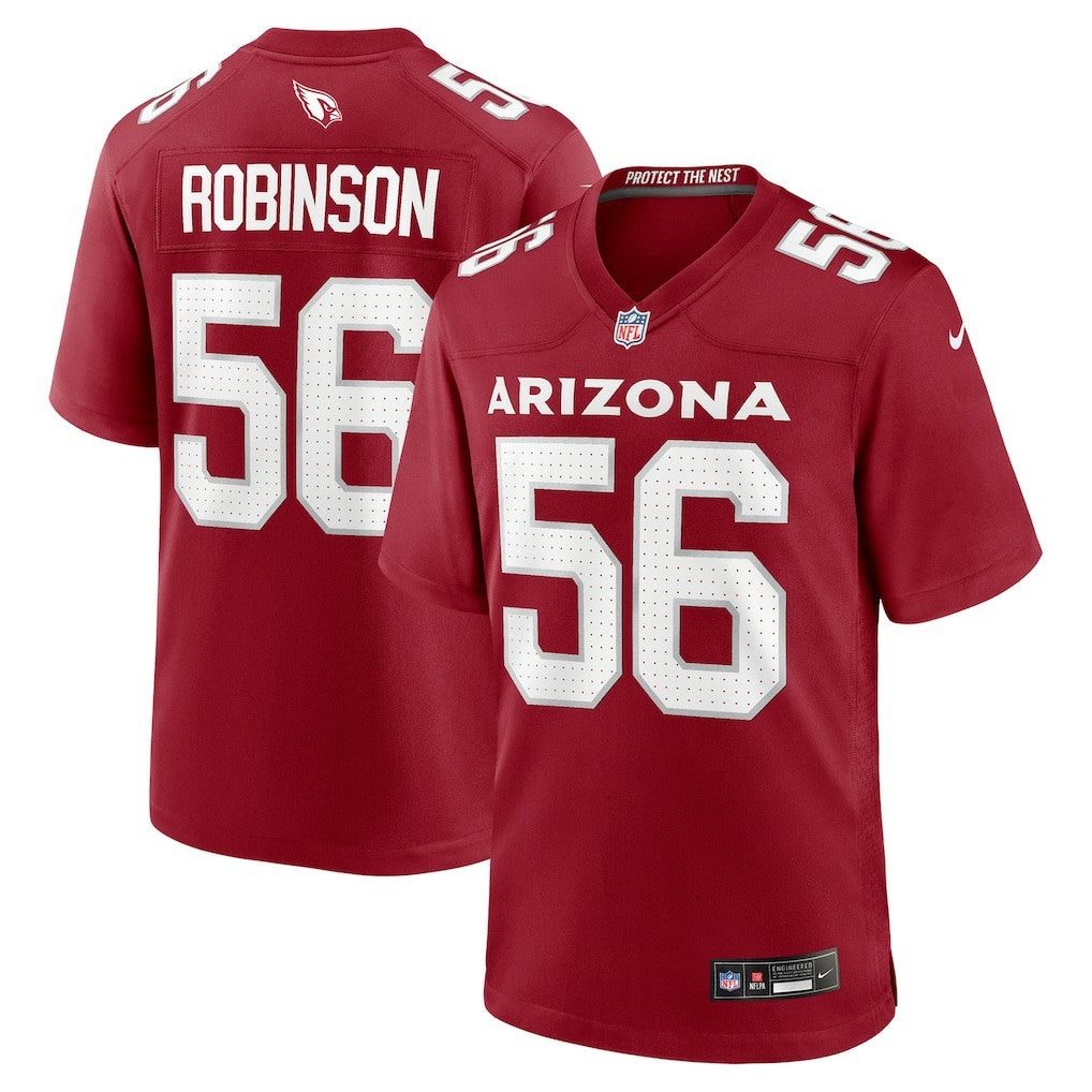 Darius Robinson  Team Game Jersey - Arizona Cardinals Jerseys